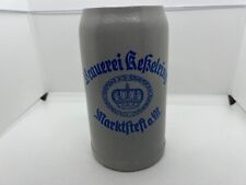 German Beer Stein 1 Liter Stoneware 