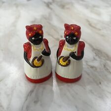 Vintage Art Deco Salt And Pepper Shakers Ceramic picture