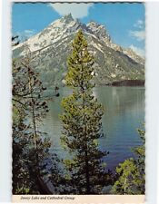 Postcard Jenny Lake and Cathedral Group, Wyoming picture