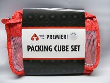 Carnival Cruise Line Red Premier Players Club Gift Set Of 3 Packing Cubes picture