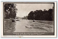 c1930's Where The River Humber Flows Toronto Ontario Canada Postcard picture