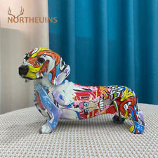 Resin Dachshund Dog Painted picture