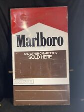 Marlboro Cigarette  Metal Balance  Sign Two Sided XL 38”x22