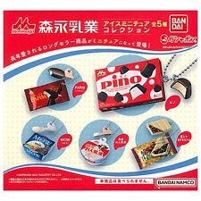 Morinaga Milk Industry Ice Miniature Mascot Capsule Toy 5 Types Comp Set Gacha picture