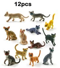 12pcs Cat Animal Toy PVC Action Figure Kids Toys Party Children Gifts picture