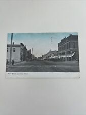 1911 Postcard--MINNESOTA--Luverne--Main Street--Horse Buggies Storefronts MN PC picture