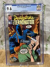 Deathstroke: The Terminator #2 1991 DC  Mike Zeck Cover Graded CGC 9.6 Comic picture