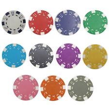 Bulk 800 Dice Edge Poker Chips 11.5 gram - Pick Your Colors picture