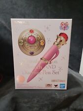 Sailor Moon Transformation Brooch And Disguise Pen Set Proplica Bandai picture