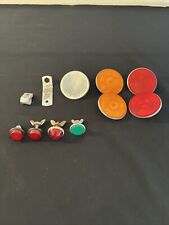 Lot Of 9 Vintage Bicycle Reflectors Bright Star, Chris picture