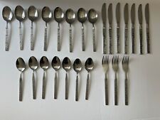 Vintage 25 PC Oneida Spring Fever Northland Stainless Korea Flatware MCM picture