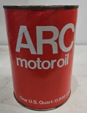 Arco Paper Oil Can Red Vintage Collectable Unopened  picture