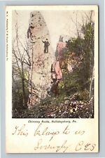 Hollidaysburg PA-Pennsylvania, Chimney Rocks, c1908 Vintage Souvenir Postcard picture