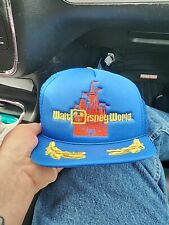 Vintage Walt Disney World Mesh Trucker Rope Snapback Cap Hat Souveni New W/O Tag picture