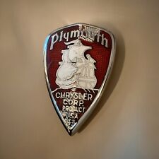 1938 Plymouth Emblem Badge Grille Mayflower 2