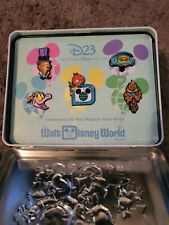 D23 Gold Member Pin Set Walt Disney World Resort 50th Anniv Lunch Box 2021-2022 picture
