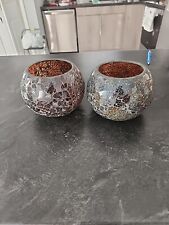 Mosaic Votive Bowls Set Of 2 picture