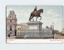 Postcard Estatua de Carlos IV Mexico City Mexico picture