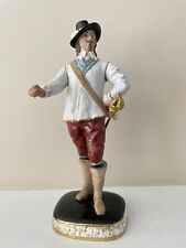 Early 19C Antique Royal Worcester 2651 - Charles 1 figurine 10” Tall Damaged picture