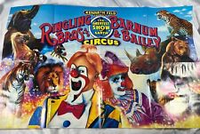 Vintage Kenneth Feld Presents Ringling Bros. And Barnum & Bailey Circus Poster picture
