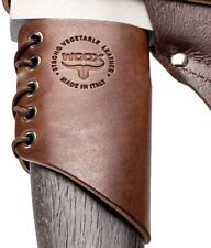 WOOX AX1 Leather Axe Collar Full Grain Tuscan Leather Construction Hand Stitched picture