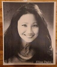 Actress Elissa Dulce - Signed Celebrity Autograph - Hawaii 5.0 - Magnum PI picture
