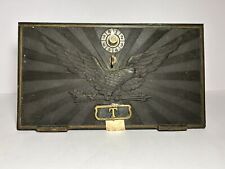Antique post office box door Flying Eagle. 11”x6” picture