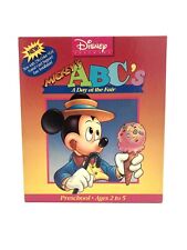 Vtg Disney Mickey’s ABC A Day At The Fair 3.5