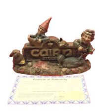 Vintage Estate Find Tom Clark Cairn Studio Sign Greetings w/ Cert Authenticity  picture