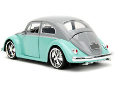 1959 Volkswagen Beetle Gray and Light Blue 
