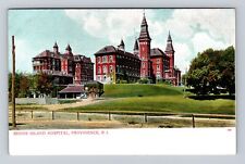 Providence RI Rhode Island Hospital Building and Grounds, Vintage c1905 Postcard picture