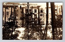 Saratoga Springs NY-New York RPPC,High School, Real Photo c1910 Postcard picture