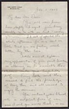 1913 Handwritten Letter Chicago Woman Annual Children's Charity Event picture