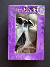 Vintage 1998 Paper Magic Group Screaming Skull HOODED MASK WITH CAPE Ghostface picture