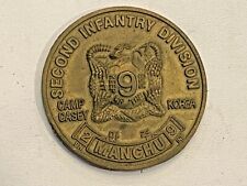 2nd Infantry Division 2ID 2nd Battalion 9th Infantry 2/9 MANCHU Challenge Coin  picture