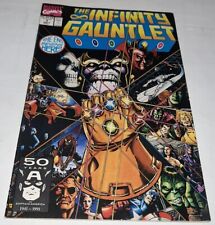 The Infinity Gauntlet #1 by Jim Starlin 1991 Marvel Comics Thanos VF/NM picture
