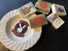 Vintage USMC Match boxes, MarIne Corps match stick advertising and VMAQ ash try picture