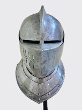 HELMET,Medieval Antique Knight Armor | Closed Warrior Helmet Gift For Him picture