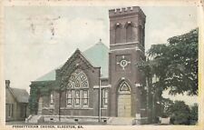 Presbyterian Church Elberton Georgia GA 1921 Postcard picture