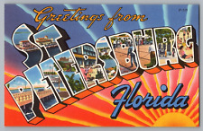 Postcard Greetings From St Petersburg, Florida, Large Letter picture