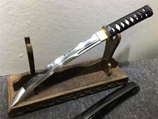 Japanese Tanto Sword Samurai Wakizas Katana Sharp Clay Tempered T10 Steel Blade picture