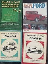 REDUCED 4 MODEL A BOOKS-MECHANICS HANDBOOK-HOW TO BUILD A HOT ROD-HOW TO RESTORE picture