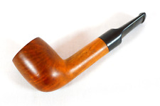 Short Snorter Vintage Estate Tobacco Pipe Nose Warmer Midget Briar Wood Pipe picture