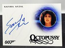 SAFIRA AFZAL Signed 2012 Rittenhouse James Bond - OCTOPUSSY Card #A266 picture