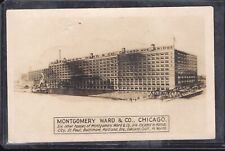 Vintage RPPC Montgomery Ward Co Chicago Divided Back 1922-1926 Postcard Unused picture