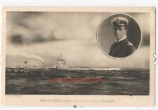 Germany Real Picture Postcard Captain Weddigen U Boat U9 WWI picture