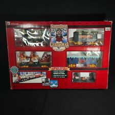 North Pole Christmas Express Animated Musical Train Set Vintage MIB picture