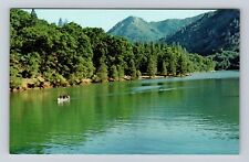 Lake Shasta CA-California, Scenic View Of Lake Area, Antique, Vintage Postcard picture