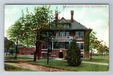 Marshalltown IA-Iowa, Headquarters, Soldiers Home, Antique, Vintage Postcard picture