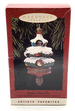 Vintage Hallmark Keepsake Ornament Peek-a-Boo Tree 1993 Christmas picture